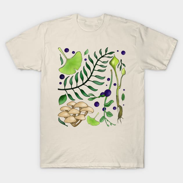 flora T-Shirt by locheerio